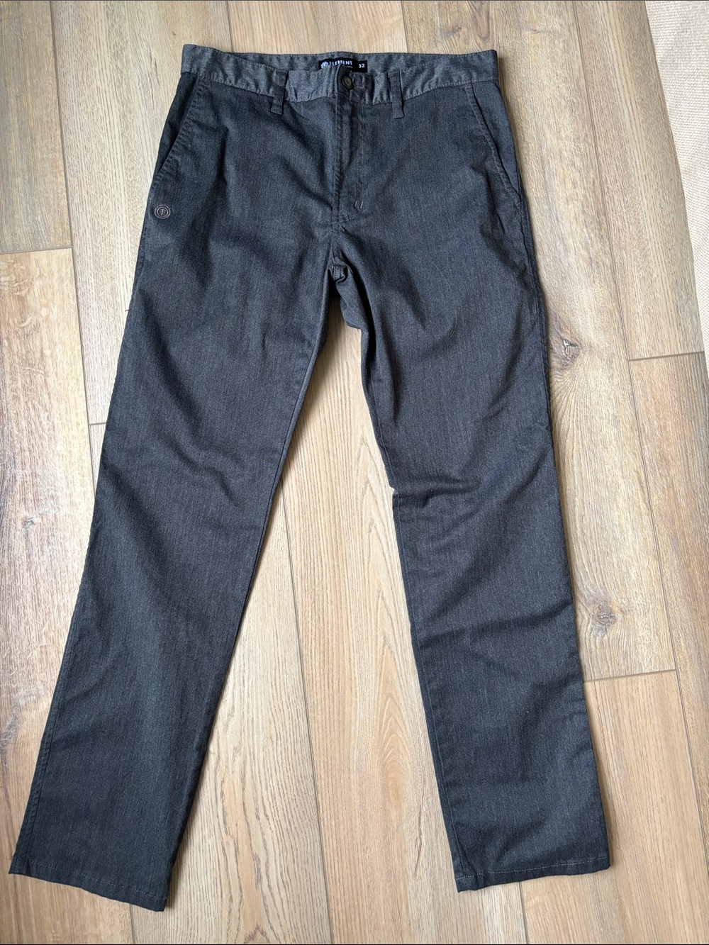 Element Flex Skateboard Pants Size 32 Charcoal Gray Tech Casual Urban Streetwear